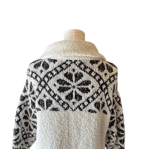 Pilcro x Anthropologie - Maia Cropped Quarter-Zip Pullover Cozy Sweater Sz S - Picture 6 of 9